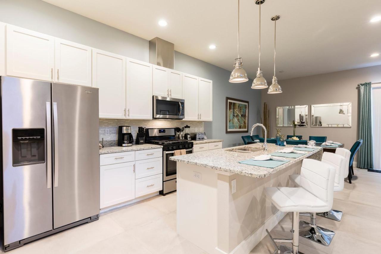 5 Bedroom 6 Ba Luxury Villa 5 Min To Disneyworld Hot Tub & Bbq Orlando Eksteriør billede